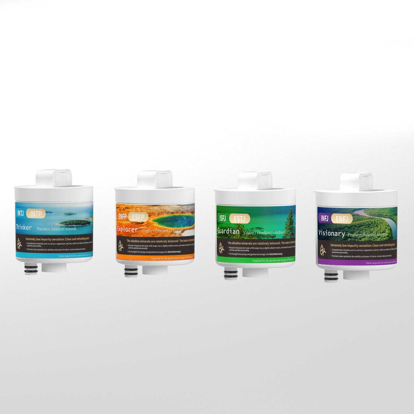Mineralized filter cartridge