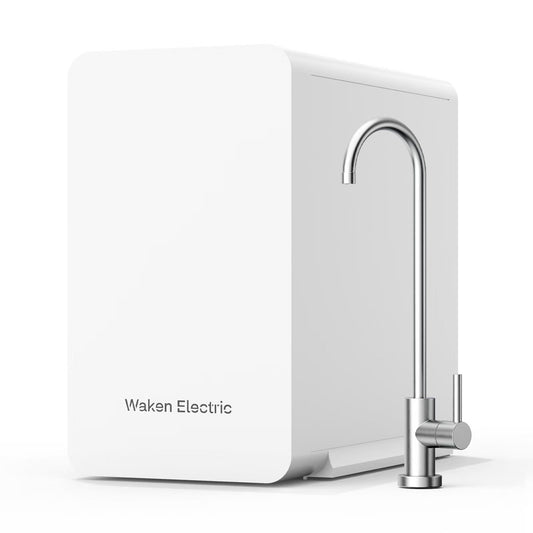 Waken Electric U11X Reverse Osmosis Water Filtration System Undersink,7-Stage Alkaline RO Filtration with Smart Features, 2:1 Pure to Drain