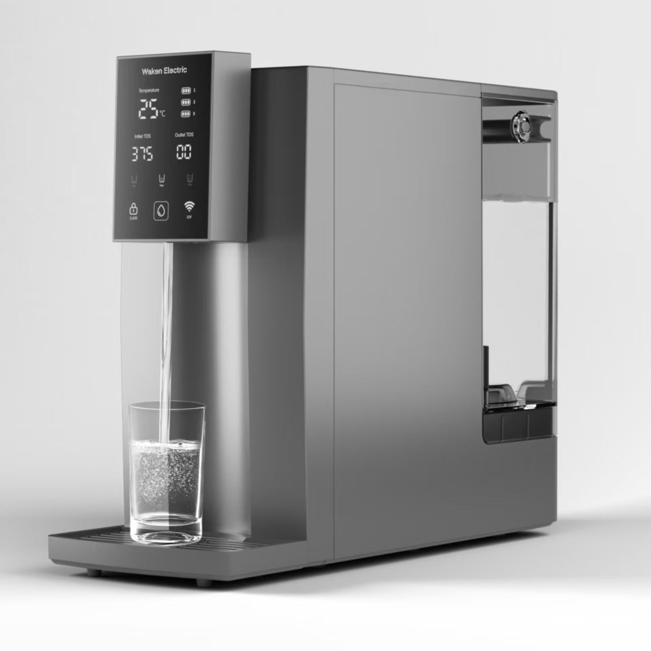 Electric R O Waken Electric C12-White Countertop Reverse Osmosis Water System,No in